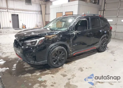 2021 Subaru Forester Sport из США, поврежденный, VIN JF2SKALC0MH531612